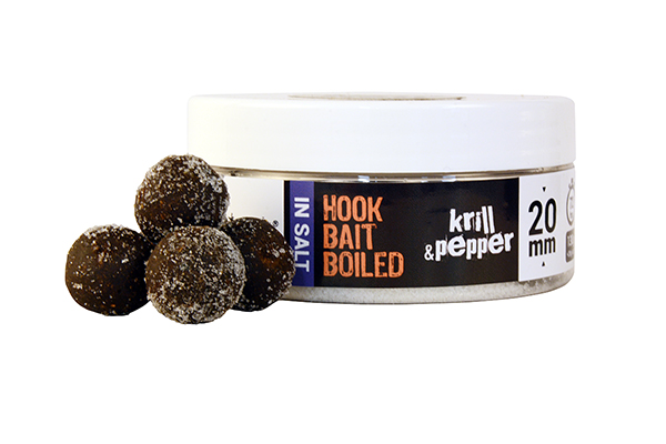 Háčikové Boilies The Big One in Salt Krill&Pepper 20mm