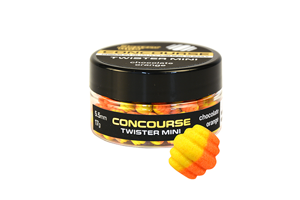 Pelety Concourse Twister Mini Čokoláda - Pomaranč 5,5mm