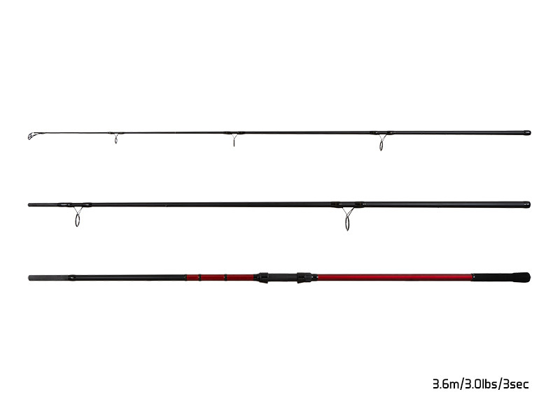 Prút Delphin AMULET Carp 3,6m/3,0lbs/3 diely