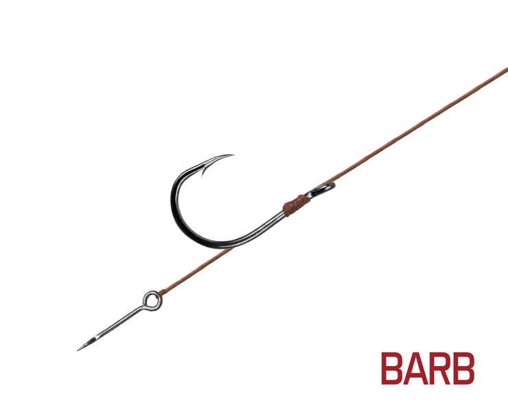 Nadväzec Delphin Proxi Sting / 6ks 12cm / 0,10mm / BARB #10 / Sting 5mm