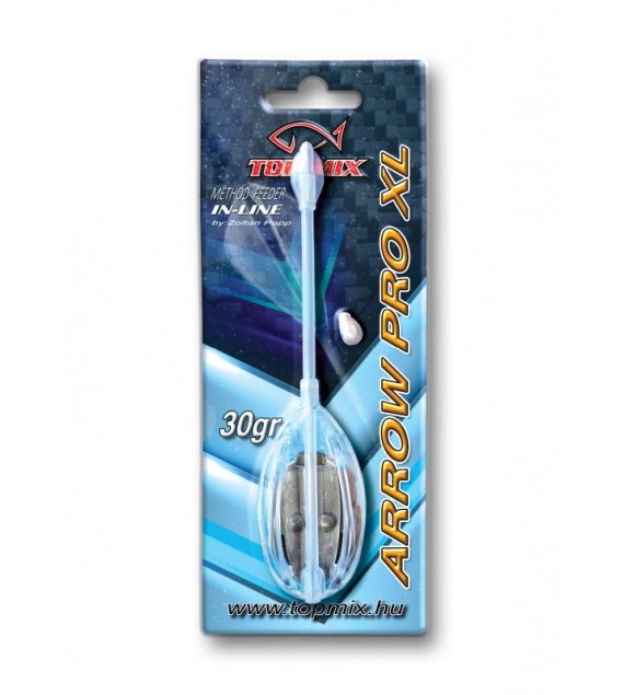 Krmítko TOP MIX Arrow Pro XL method 30g