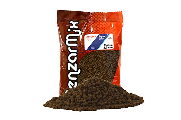 Pelety Benzar Aqua Garant Classic 2,5mm 800g