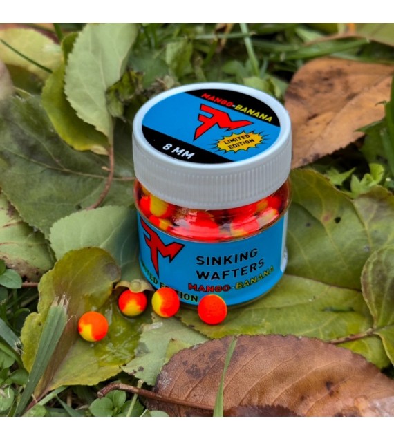Pelety Feedermánia Sinking Wafters Limited Edition Barrels 8mm Mango-Banana