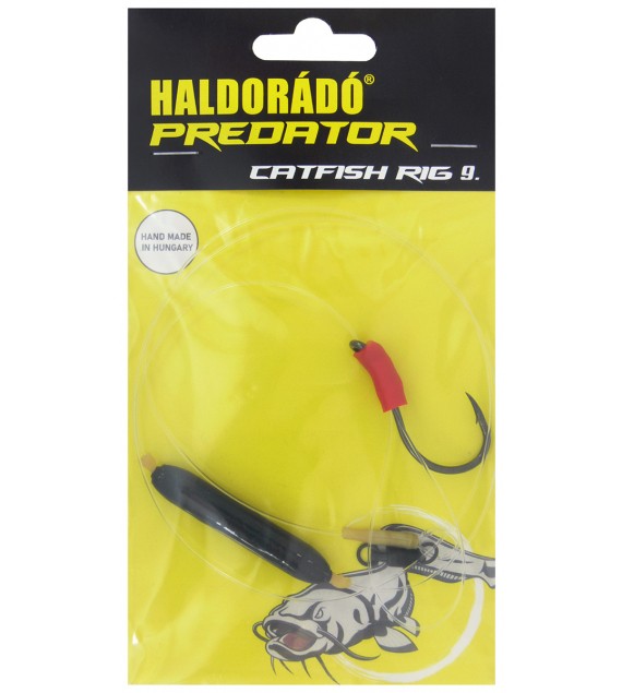 Sumcový nadväzec Haldorádó Catfish Rig 9 - Pop-up nadväzec na lov s pijavicami