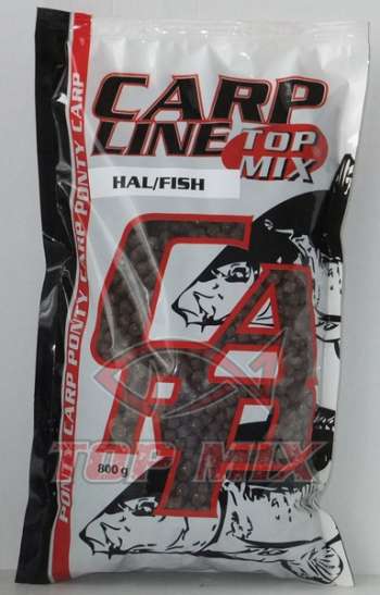 Pelety Top Mix Carp Line krmé pelety Ryba 800gr