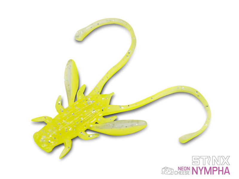 Umelá nástraha Delphin B! Stinx NYMPHA / 20ks 2.5cm / NEON