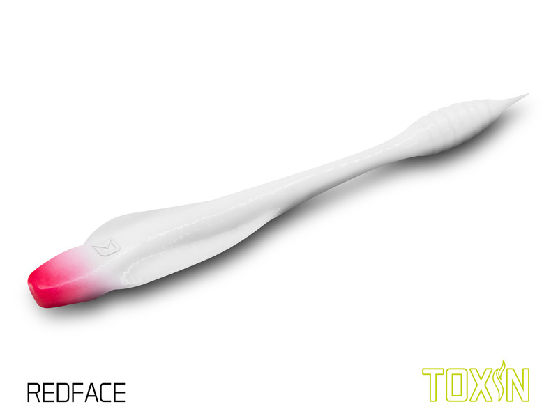 Umelá nástraha Delphin TOXIN Uvs / 8ks 8cm / REDFACE