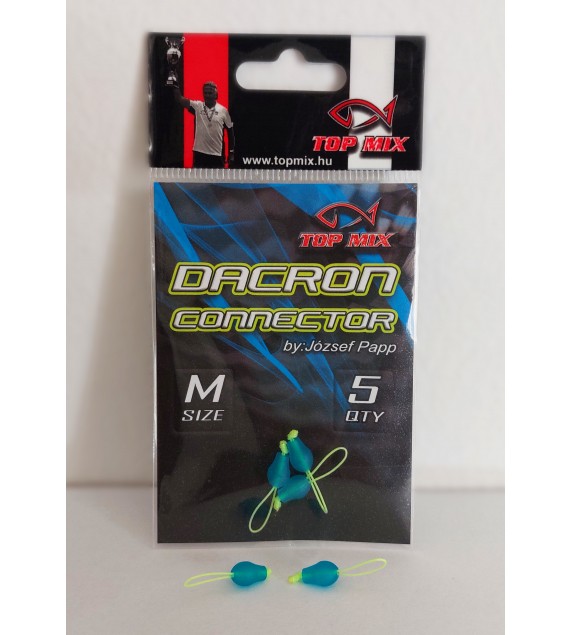 Top Mix Dacron Connector - M  5ks/bal.