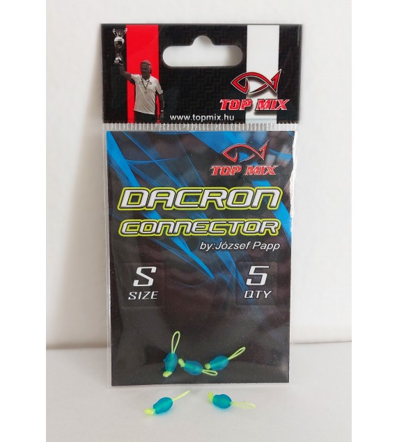 Top Mix Dacron Connector - S  5ks/bal.