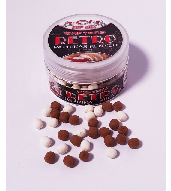 Pelety TOP MIX Retro wafters Paprikový chlieb 8mm
