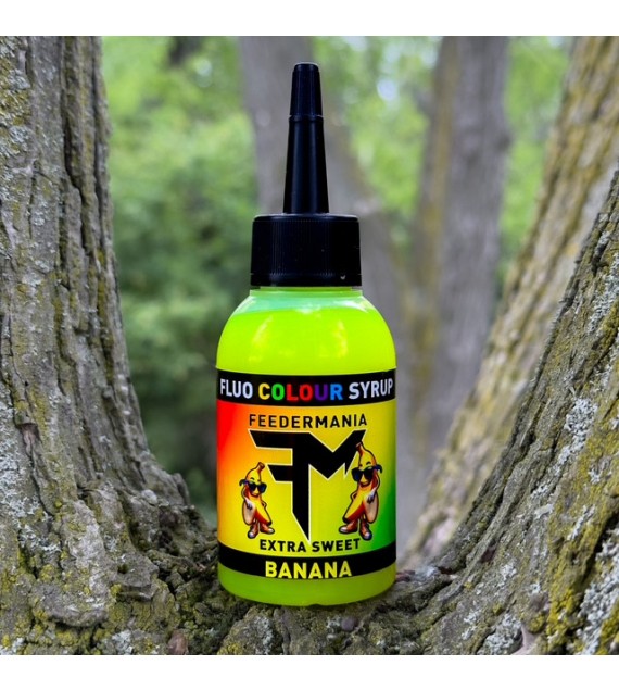 Feedermánia Fluo Colour Syrup - Banana 75ml