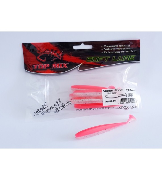 Top Mix Shiner Shad Pink Pearl 100 mm