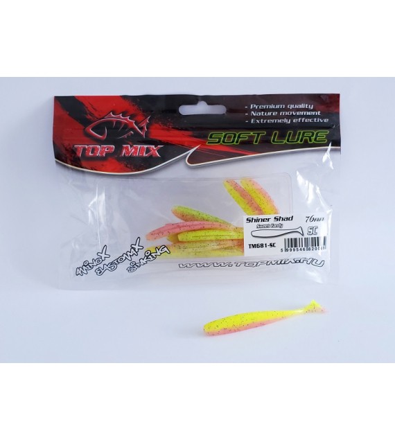 Top Mix Shiner Shad Sweet Candy 76 mm