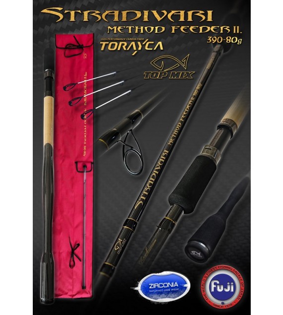 Prút TOP MIX Stradivari Method Feeder II 390 80g