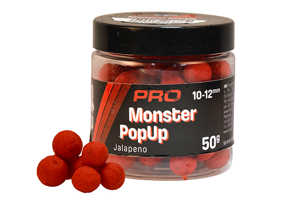 Boilies CARP EXPERT PRO Monster Pop Up Jalapeno	10-12 mm
