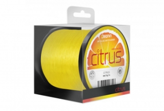 Vlasec Delphin CITRUS / žltý 0,35mm 19lbs 1100m