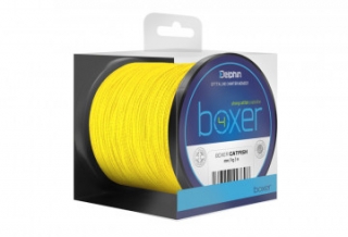 Šnúra Delphin BOXER 4 / fluo žltá 0,40mm 30,10kg 250m
