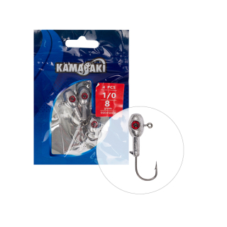 Jigová hlava KAMASAKI  Red shot 12g č.háčika 2/0 3ks