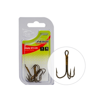 Trojháčik Wizard Grizzly 974M č.10 6ks