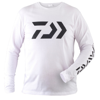 Tričko s dlhým rukávom DaiwaD-VEC Longsleeve Shirt biele veľ. XL