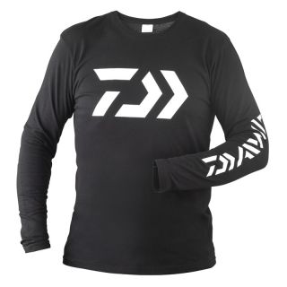 Tričko s dlhým rukávom DaiwaD-VEC Longsleeve Shirt čierne veľ. L