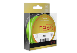 Šnúra Delphin NEXO 12 / fluo zelená 0,14mm 22lbs 300m