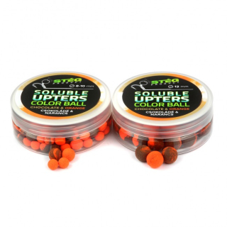 Pelety Stég Product Soluble Upters Color Ball  Čokoláda-pomaranč 8-10mm 30g 