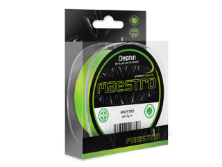 Šnúra Delphin MAESTRO / fluo zelená 0,21mm 16,0kg 150m