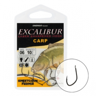 Háčik ENERGOTEAM EXCALIBUR Sweetcorn č.14 10ks/bal.