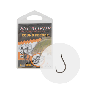 Háčik EXCALIBUR Round Feeder č.10 8ks/bal.