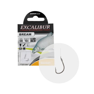 Naviazaný háčik EXCALIBUR Bream Maggot č.12 10ks/bal.