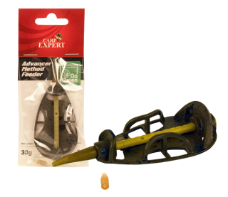 Krmítko Carp Expert Advancer Method krmítko GoGreen 40g