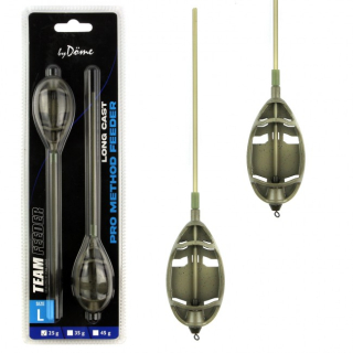Krmítko By Döme TF Long Cast Pro Method Feeder XL 65g 2ks/bal.
