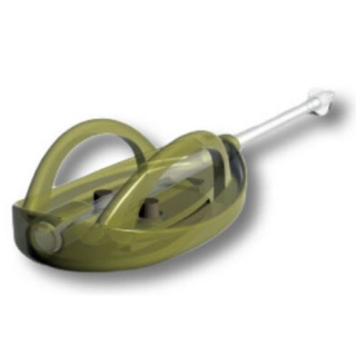 Krmítko Cralusso Big Rocket Method Khaki 70g