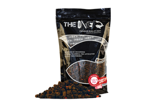 Pelety The One Pellet Mix Strawberry Mussel 3-6mm 800g