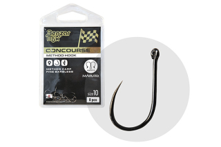 Háčik Benzár Concourse Method Carp Fine Barbless č.18 8ks/bal.