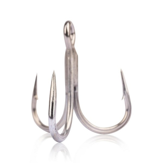 Trojháčik Mustad Un Inline Treble - 5X Strong Titanium Steel č.8/0 2ks/bal.