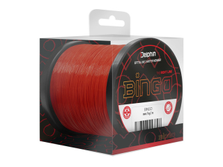 Vlasec Delphin BINGO Matt Tm. červená 0,35mm 9,4kg 300m