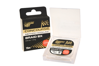Šnúra Benzár Concourse Braided Hooklink 0,12mm 15m