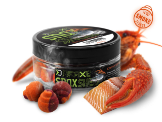 Nástraha DELPHIN D SNAX SHELL 14mm/30g Losos-Rak /wafters/rozpustné