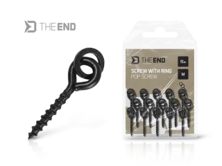 Vrtáčik s krúžkom Delphin TheEND POP Screw / 15ks S
