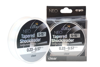 Vlasec CARP EXPERT NEO Tapered shock leader Clear	0,26-0,57 mm	5x15 m