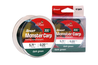 Vlasec CARP EXPERT SMART Monster Carp Tmavozelený	0,20 mm	5,71 kg	300 m