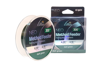 Vlasec CARP EXPERT NEO Method Feeder Tmavozelený	0,25 mm	8,27 kg	300 m
