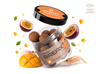 Vyvážené boilies Delphin BreaX /PassionKRILL 100g 20mm Krill-Mango