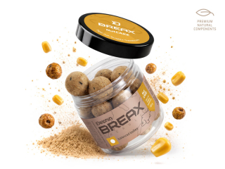 Vyvážené boilies Delphin BreaX /NutCAKE 100g 24mm Tigrí orech-Scopex-Kukurica