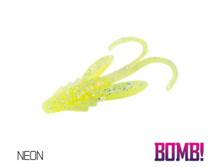 Gumená nástraha DELPHIN BOMB! Nympha NEON 10ks 2,5cm