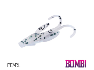 Gumená nástraha DELPHIN BOMB! Nympha PEARL 10ks 2,5cm