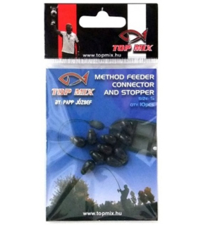Rýchlospojka Top Mix Method Feeder army green "S"