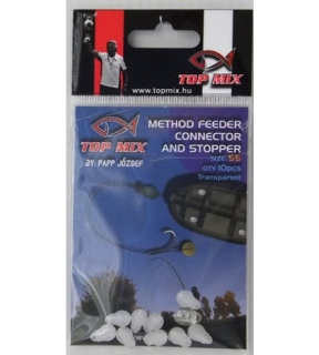 Rýchlospojka Top Mix Method Feeder fluo clear "SS"